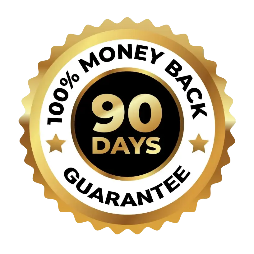 90-day money-back guarantee